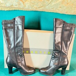 Kenneth Cole Reaction Women's Black Heeled Boots